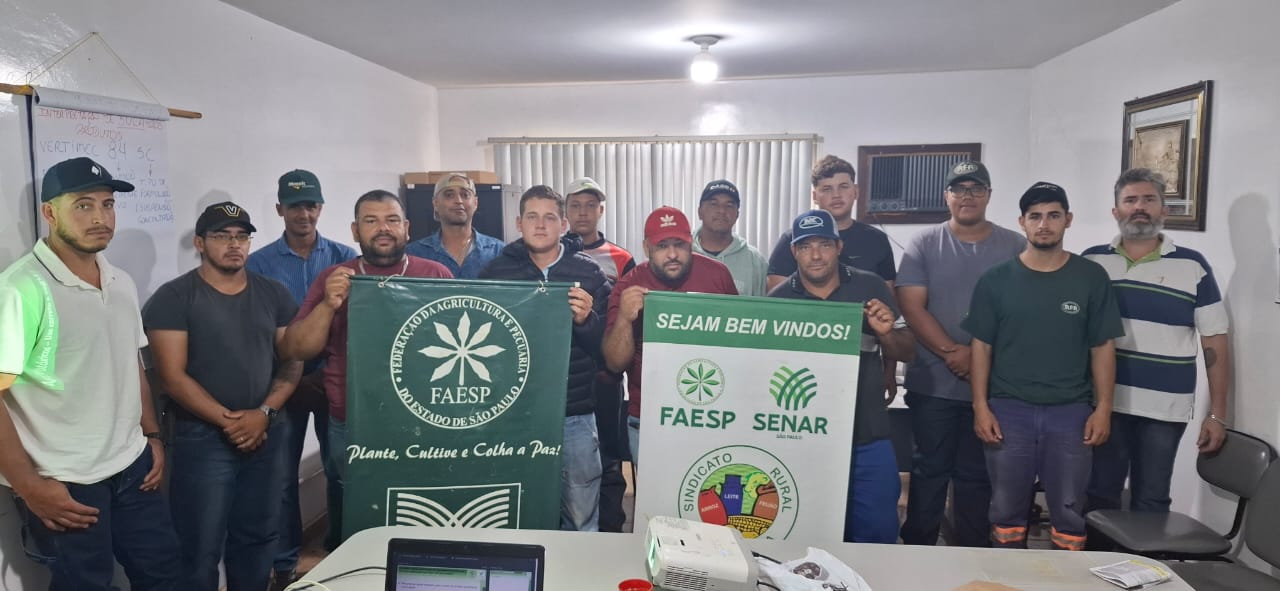 Encerramento do curso de NR 31.7 no bairro belo horizonte